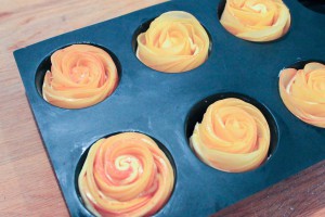 Roses aux pommes