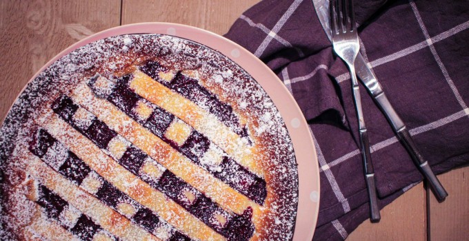 Linzertorte aux framboises