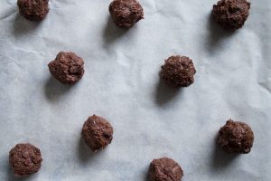 Biscuits au chocolat et aux cerises