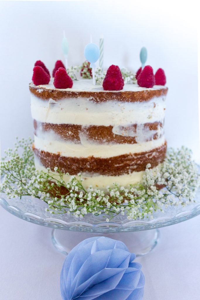 Naked Cake Aux Framboises P Te Choup