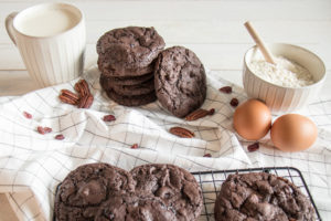 Cookies chocolat pécan cranberries