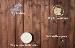 Tarte chocolat vanille et framboises - Ganache montée vanille
