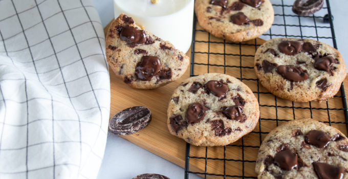 Cookies chocolat et praliné noisette