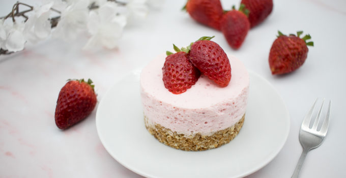 Cheesecakes à la fraise